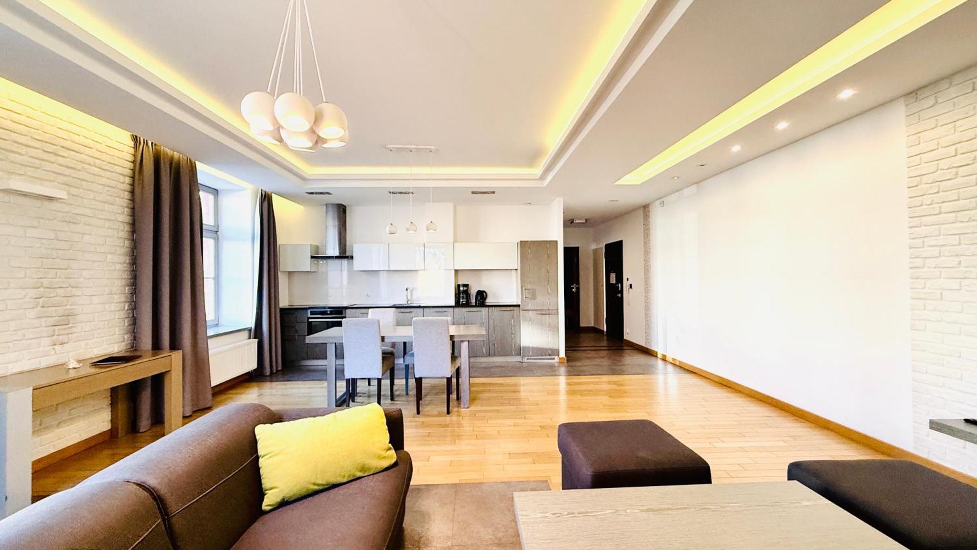 Center Fitness&parking Big Tobiasza Apartment Gdansk